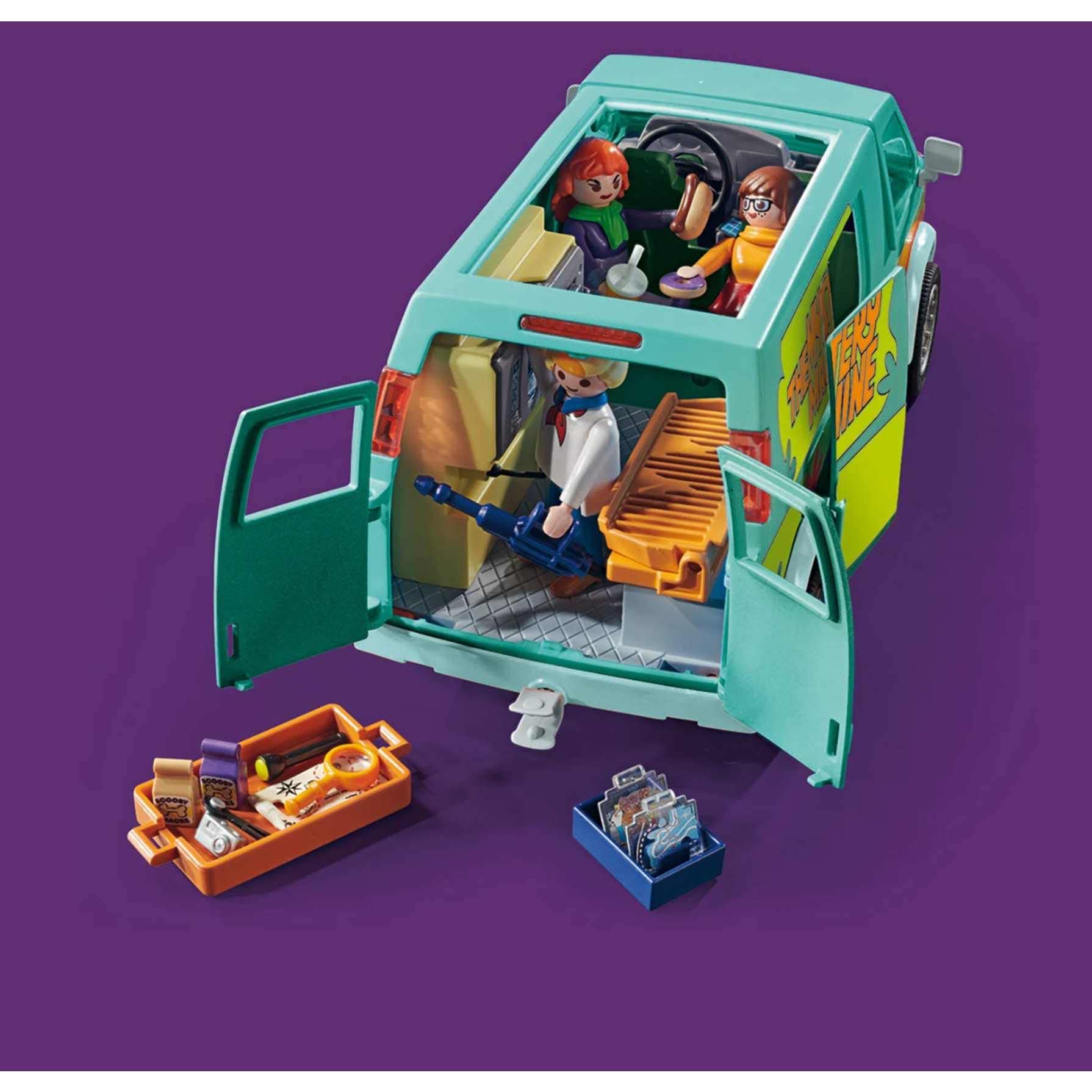 PLAYMOBIL Scooby-Doo! 70286, Mystery Machine con Effetti